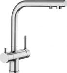 Blanco 523129, Blanco FONTAS II K&uuml;chenarmatur Festauslauf Hochdruck PVD steel 523129