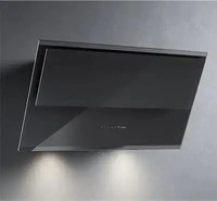 FALMEC 103342, Falmec Verso Evo Kopffrei Dunstabzug 55 cm Glas schwarz 103342, EEK A,