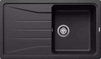 Blanco 525972, Blanco SONA 5 S Silgranit Einbausp&uuml;le Becken reversibel Schwarz