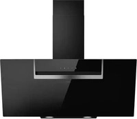 ELICA PRF0166929, Elica Sheen-S BL/A/90 Kopffreihaube 90 cm Glas schwarz...