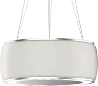 FALMEC 101918, Falmec Soffio Circle.Tech Inselhaube 58 cm wei&szlig; satiniert 101918,