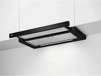 AEG DPK5660B, AEG DPK 5660 B Flachschirmhaube schwarz 60 cm Frontblende Glas schwarz,