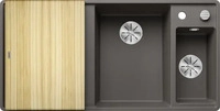 Blanco 527233, Blanco AXIA III 6 S-F Einbausp&uuml;le fl&auml;chenb&uuml;ndig Silgranit mit