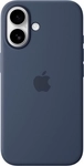 Apple Silikon Case mit MagSafe f&uuml;r iPhone 16 (denim)