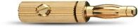 Oehlbach D1C3009 Banana 83 Pin bis 40mm2 gold 4St