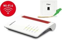 AVM FRITZ!Box 5530 Fiber Glasfaser-Router WLAN 6 AX 2400 MBit/s 5‑GHz 600 MBit/s