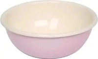 Riess 0303-006, Riess Classic Pastell Sch&uuml;ssel 14 cm / 0,47 L rosa - Emaille Pink