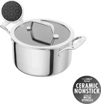 Zwilling 1034507, Zwilling Peak Kochtopf mit Deckel 24 cm - 18/10 Edelstahl Silber