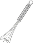 R&ouml;sle 950563, R&ouml;sle Gourmetbesen 27 cm mit Rundgriff - Edelstahl Silber
