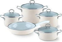 Riess 0558-011, Riess Nouvelle Avorio extra stark 5-teiliges Kochgeschirr-Set -