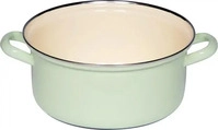 Riess 0281-006, Riess Classic Pastell Kasserolle 22 cm / 3,0 L nilgr&uuml;n - Emaille