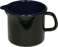 Riess 0054-025, Riess Classic Schwarz-Blau Schnabeltopf 16 cm / 2,0 L - Emaille