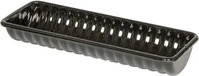 Riess 0637-022, Riess Classic Backformen Rehr&uuml;ckenform 30x10 cm - Emaille Schwarz