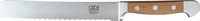 G&uuml;de B430/21, G&uuml;de Alpha Birne Brotmesser 21 cm - CVM-Messerstahl - Griffschalen