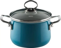 Riess 0701-010, Riess Nouvelle Aquamarin extra stark Fleischtopf 16 cm / 2,0 L -