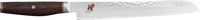 Miyabi 1001981, Miyabi 6000 MCT Brotmesser 23 cm - geformter Pakkaholz-Griff - MC63 -