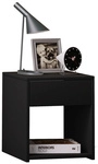 VCM Beistelltisch &raquo;Sledo&laquo;, BxHxT: 35 x 40 x 35 cm - schwarz