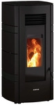 JUSTUS Pelletofen &raquo;Sia&laquo;, schwarz, Stahl, 8 kW