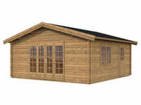 PALMAKO Gartenhaus »Irene«, Holz, BxHxT: 540 x 312 x 540 cm (Außenmaße) -...