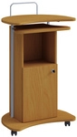 VCM Stehpult &raquo;Komil&laquo;, BxHxL: 41 x 93 x 56 cm - braun