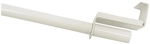 GARDINIA Vitragestange &raquo;Zylinder&laquo;, L&auml;nge 600 mm, &Oslash; 9 mm, Metall - weiss