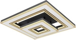 GLOBO LIGHTING Deckenleuchte, (BxHxL): 50 x 11,5 x 50 cm, Metall 56 W - weiss