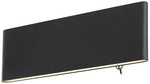 GLOBO LIGHTING Wandleuchte &raquo;SIEGFRIED&laquo;, inkl. LED, 240 lm - schwarz