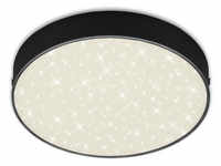 BRILONER LED-Deckenleuchte »FLAME STAR«, Ø: 21,2 cm, 16 W, 4000 K - schwarz