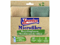 SPONTEX Microfasertuch, BxL: 29,5 x 29,5 cm - beige