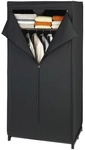 WENKO Kleiderschrank &raquo;Deep&laquo;, BxHxT:: 75 x 160 x 50 cm, schwarz