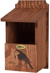 DOBAR Nistkasten, BxHxL: 18 x 32 x 17 cm, Holz, braun