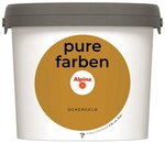 ALPINA Wandfarbe &raquo;Pure Farben&laquo;, Ockergelb, 2,5L, matt