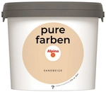 ALPINA Wandfarbe &raquo;Pure Farben&laquo;, Sandbeige, 2,5L, matt