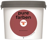 ALPINA Wandfarbe &raquo;Pure Farben&laquo;, Beerenrot, 2,5L, matt