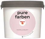 ALPINA Wandfarbe &raquo;Pure Farben&laquo;, Pastellviolett, 2,5L, matt - lila