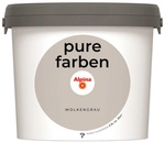 ALPINA Wandfarbe &raquo;Pure Farben&laquo;, Wolkengrau, 2,5L, matt