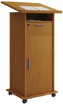 VCM Stehpult &raquo;Meeta&laquo;, BxHxL: 50 x 108,3 x 60 cm - braun