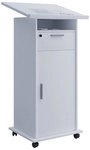 VCM Stehpult &raquo;Meeta&laquo;, BxHxL: 50 x 108,3 x 60 cm - weiss