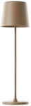 Brelight Akku-Tischleuchte &raquo;KAAMI&laquo;, &Oslash;xH: 10 x 37 cm, 310 lm, warmwei&szlig;, cappuccino