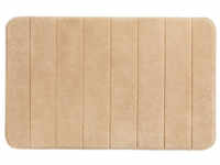 WENKO Badematte »Stripes«, sandfarben, 50 x 80 cm - beige