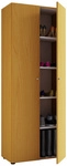 VCM Schuhschrank &raquo;Vandol I&laquo;, BxHxL: 39 x 180 x 71 cm, Holzwerkstoff - braun