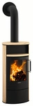 JUSTUS Kaminofen &raquo;Island 5 2.0&laquo;, sandstein, Sandstein, 5 kW - schwarz