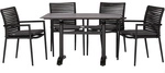acamp&reg; Loungem&ouml;bel-Gruppe &raquo;NEW JERSEY&laquo;, 120x80x86cm - grau