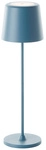 Brelight Akku-Tischleuchte &raquo;KAAMI&laquo;, &Oslash;xH: 10 x 37 cm, 310 lm, warmwei&szlig;, blau matt