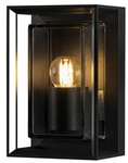 Konstsmide Wandleuchte &raquo;Brindisi&laquo;, BxL: 20 x 13 cm, Aluminium - schwarz