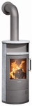JUSTUS Kaminofen &raquo;Island 5 2.0&laquo;, schwarz/grau, Speckstein, 5 kW
