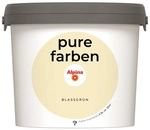 ALPINA Wandfarbe &raquo;Pure Farben&laquo;, Blassgr&uuml;n, 2,5L, matt - gruen