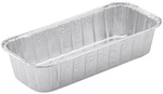 WEBER Tropfschale, Aluminium, BxHxT: 29 x 6,5 x 12 cm - silberfarben