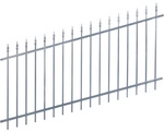 GAH ALBERTS Zaunset, &raquo;Chaussee&laquo;, Aluminium, LxB: 800x100 cm, anthrazit -...