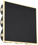 GLOBO LIGHTING Wandleuchte &raquo;SAIDY&laquo;, inkl. LED, 850 lm - schwarz